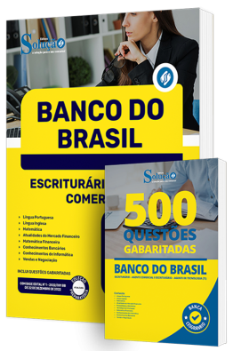 apostila escriturário concurso banco do brasil 2025